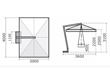 Зонт 091/3040PABA1S