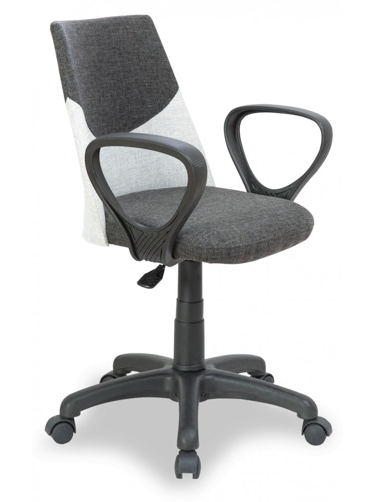 Компьютерное кресло детское Dual grey серое