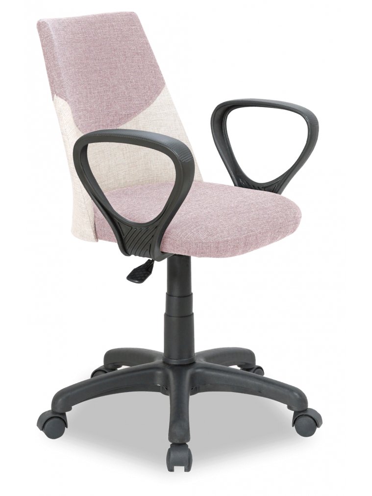 Компьютерное кресло детское Dual pink розовое