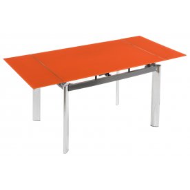 Стол раскладной Cubo 100 оранжевый - Уцененный экземпляр