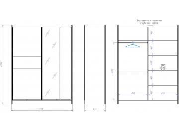 Шкаф-купе Денвер