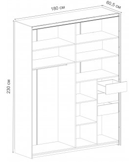 Шкаф-купе Глазго