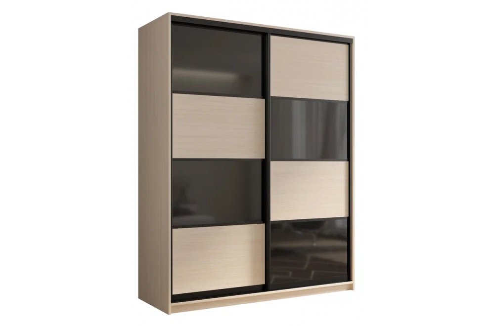 Шкаф-купе Кааппи 13 дуб молочный 120х45