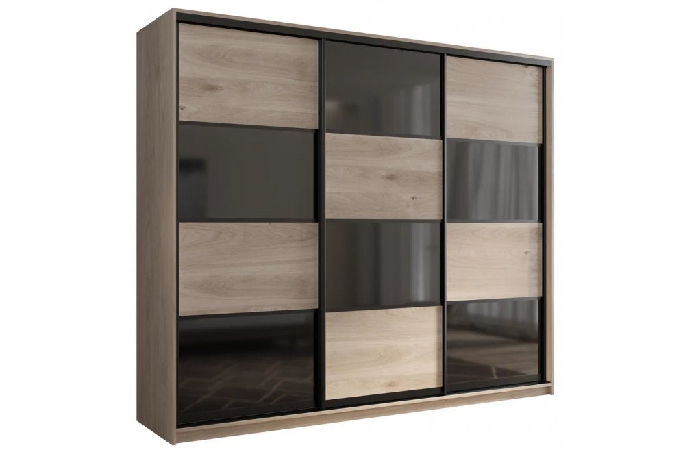 Шкаф-купе Кааппи 13 Кастелло серый 180х60