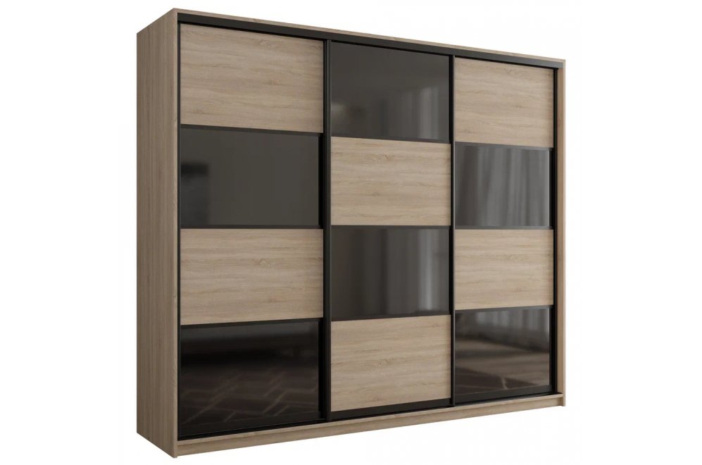 Шкаф-купе Кааппи 13 дуб сонома 210х45