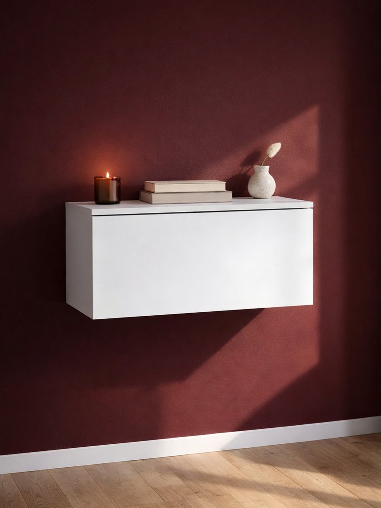 Навесной шкаф Роут 1 белый