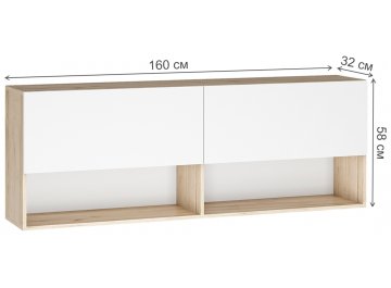 Шкаф навесной Алетра ПЛ01-1600
