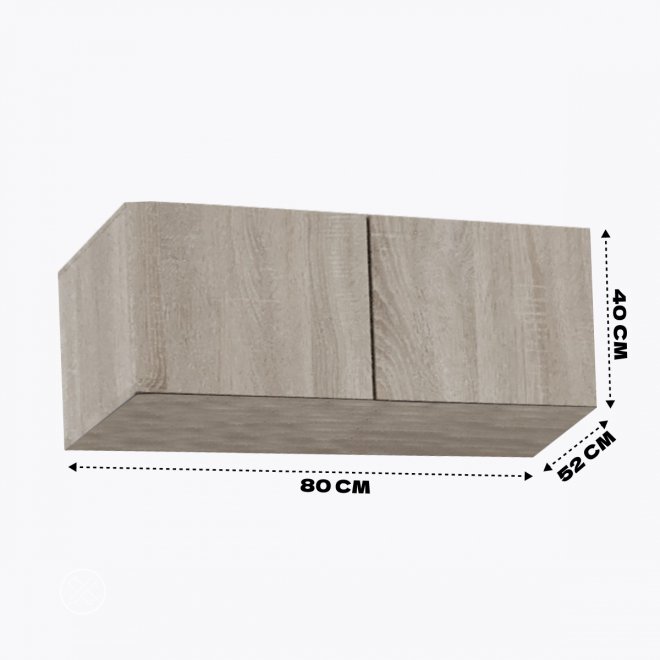 Шкаф навесной Бостон 80 сонома