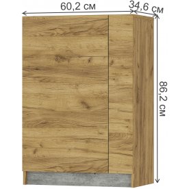 Шкаф навесной Эмми ШКН-06