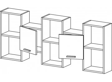Шкаф навесной Флэш