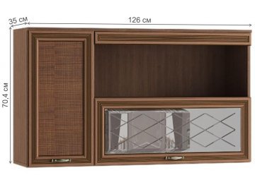 Шкаф навесной Ливорно ЛН-4