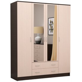 Шкаф четырехдверный Кэт - 7