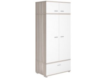 Шкаф КС-10 карамель - белый жемчуг