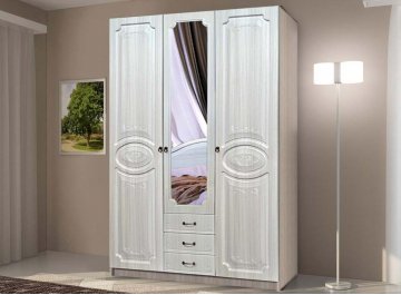 Шкаф трехдверный Кэт-6