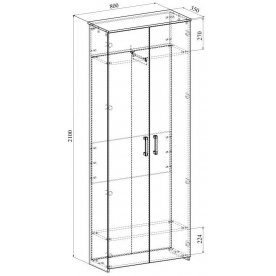 Шкаф Агата АТ-4