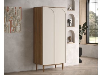 Распашной шкаф Арка (Arka) AR12 Бежево-коричневый