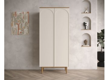 Распашной шкаф Арка (Arka) AR12 Бежево-коричневый