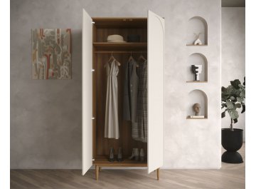 Распашной шкаф Арка (Arka) AR13 Бежево-коричневый