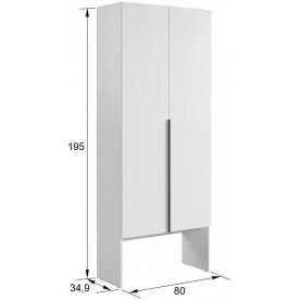 Шкаф Баско L800