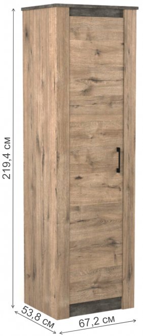 Шкаф Денвер дуб веллингтон