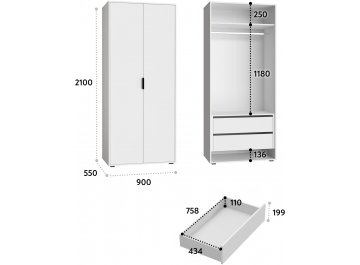 Шкаф Оптима