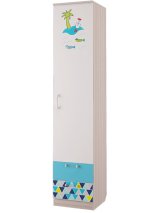 Шкаф Джимми для белья бирюза / джимми 