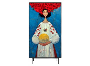 Распашной шкаф Эмерсон (Emerson) EM091/Art15 черный