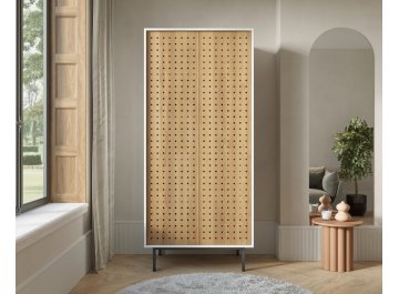 Распашной шкаф Кото (KOTO) KT15 Белый