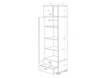 Шкаф Миранта-15