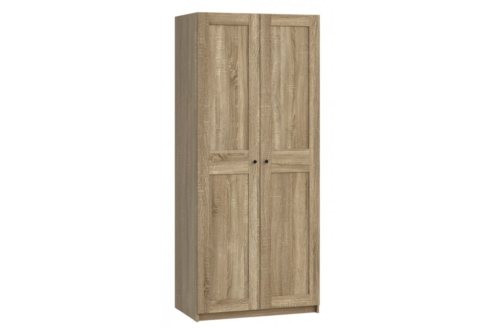 Шкаф Макс двухдверный дуб сонома