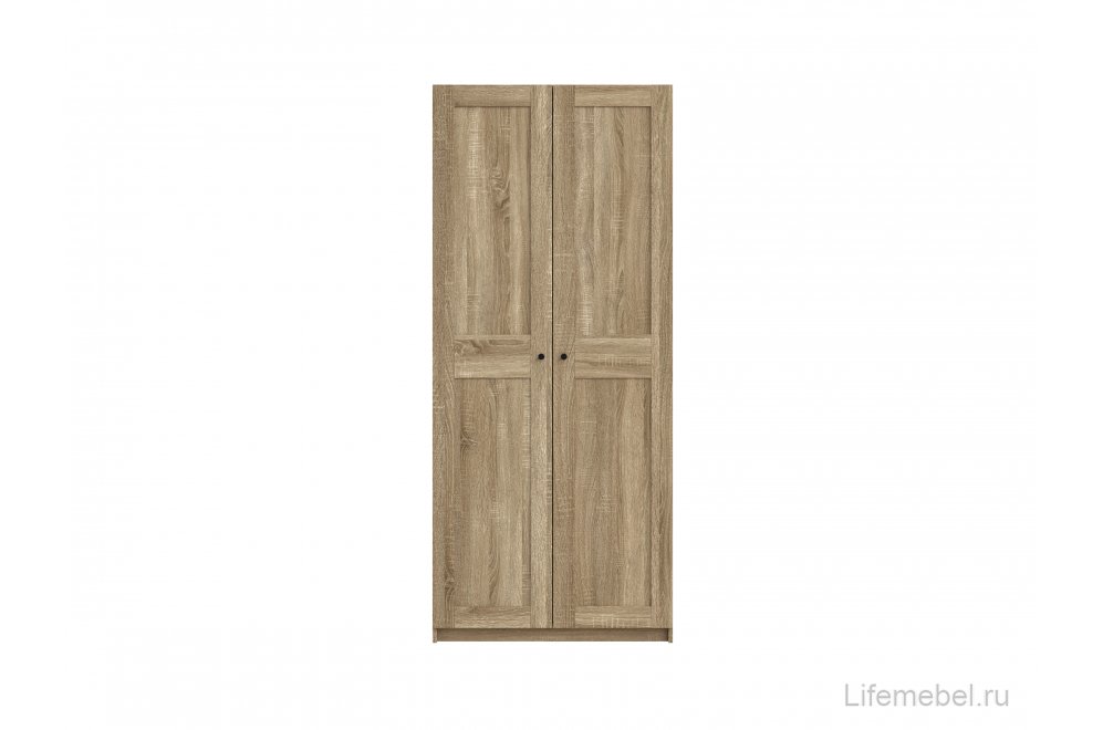 Шкаф Макс двухдверный дуб сонома