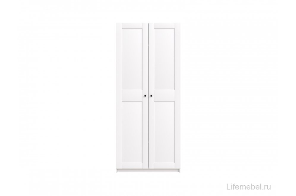 Шкаф Макс двухстворчатый белый