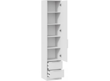 Шкаф-пенал Марли белый