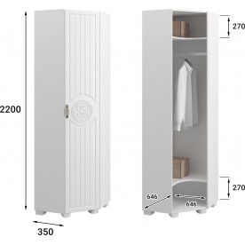 Шкаф Монблан МБ-20К