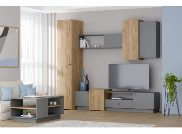 Шкаф МС Квадро П-1