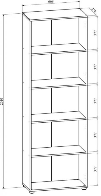 Шкаф ОФ-302К дуб крафт табачный