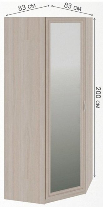 Шкаф Остин М01 шимо светлый