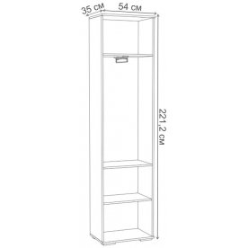 Шкаф Ливорно ЛШ-2