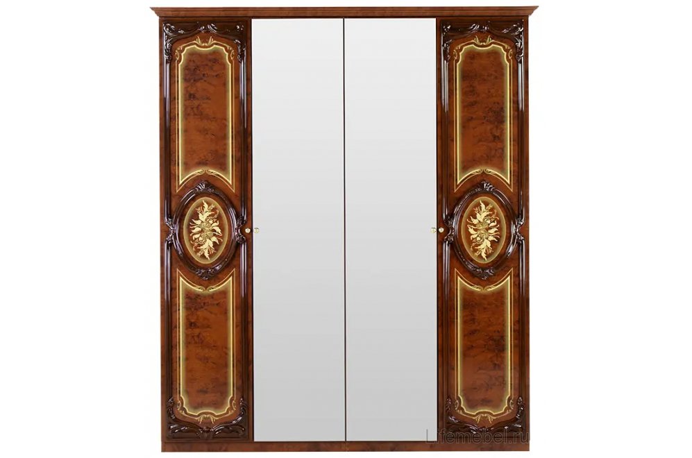 Шкаф Роза 52.804 орех