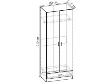 Шкаф Рио-2.7 ШР.049.800-01
