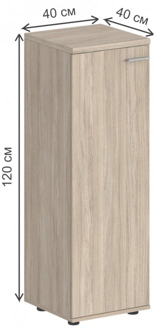 Шкаф SG.814 левый дуб светлый