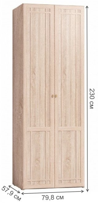 Шкаф Sherlock 62 дуб сонома