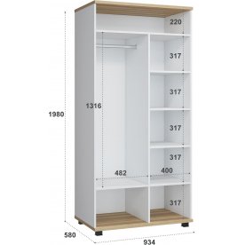 Шкаф Скайлайт СЛ-6К