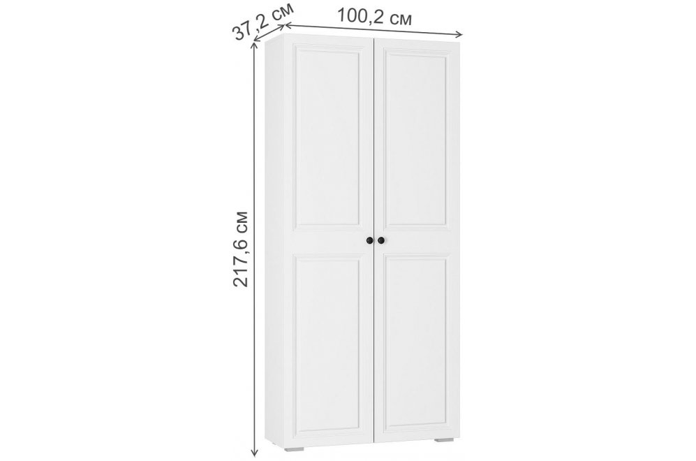 Шкаф Софт ШК-01 белый