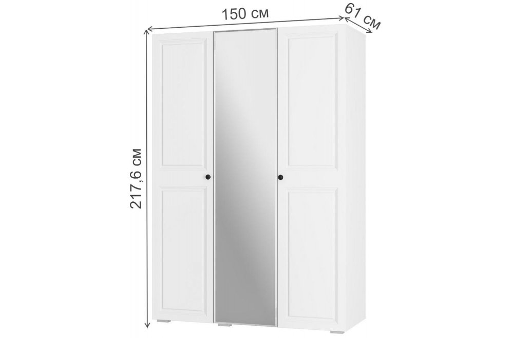 Шкаф Софт ШК-06 белый