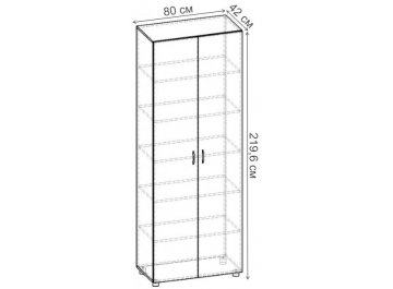 Шкаф Шкаф 800 СТ.025.800-01