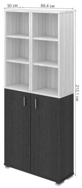 Шкаф ПУ-30-4 КВ карамель / венге