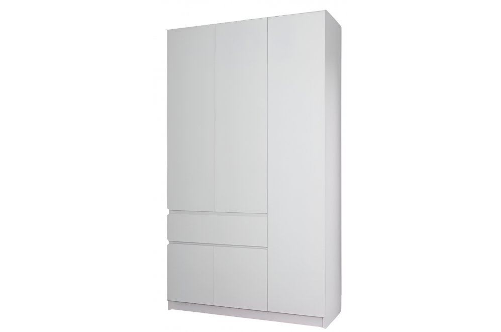 Шкаф Сура 120 белый ЛДСП