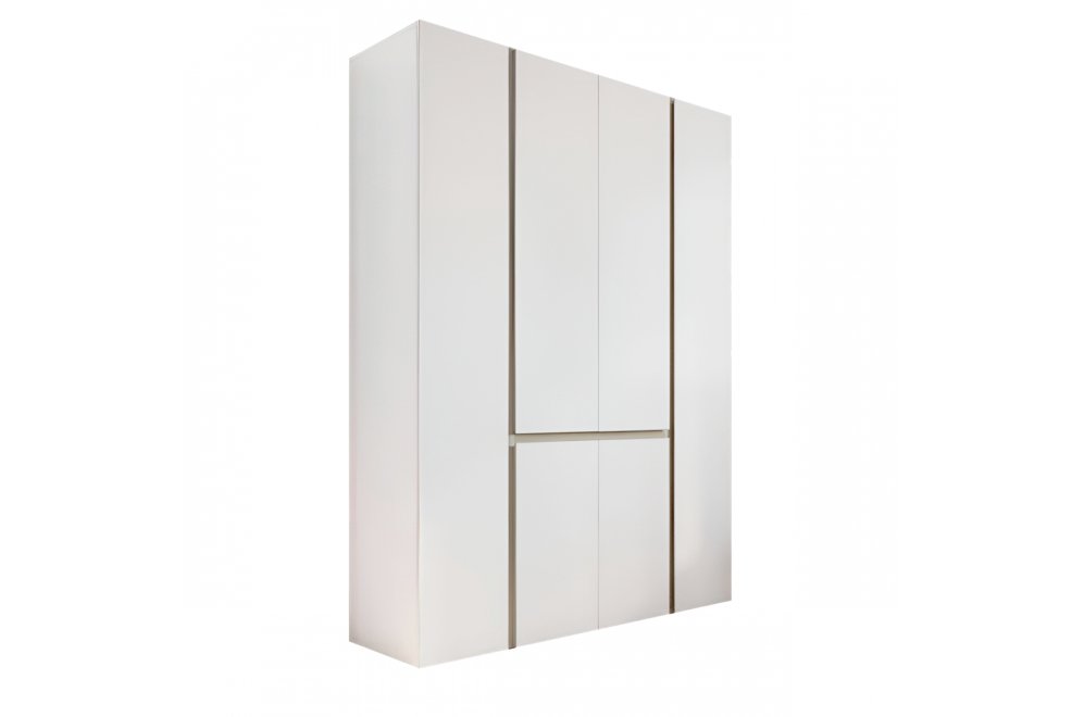 Шкаф Сура 2 белый / сонома ЛДСП