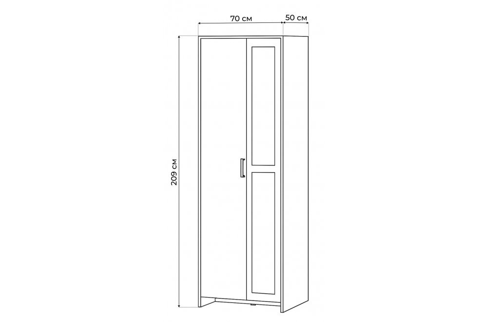 Шкаф Taika дуб золотой / камень темный